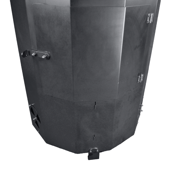 #grillWetter Feuertonne Deluxe Corten